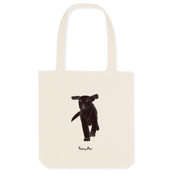 Puppy tote bag